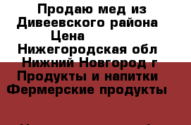 Продаю мед из Дивеевского района › Цена ­ 1 000 - Нижегородская обл., Нижний Новгород г. Продукты и напитки » Фермерские продукты   . Нижегородская обл.,Нижний Новгород г.